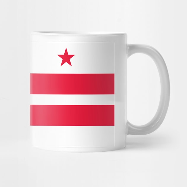 Flag of Washington D.C. by brigadeiro